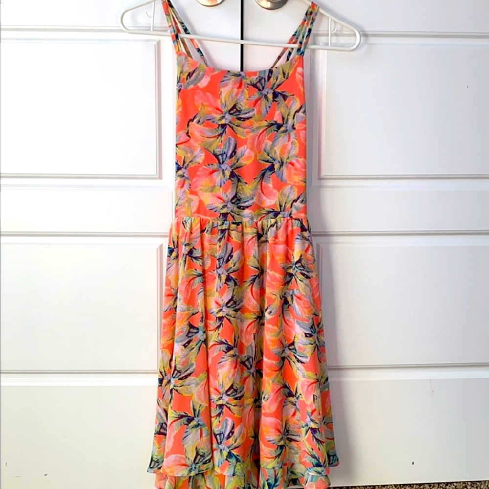 Tropical girls dress